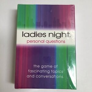 Ladies Night Game of Questions Topics Cards SEALED NEW Bachelorette Party Adults